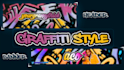 create a graffiti style banner or header for  your youtube twitter facebook acc