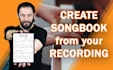transcribe the song from audio to sheet music