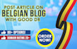 post your article on belgian blog be with good DR