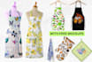 create designs for aprons, kitchen clothes, and cutting board stickers