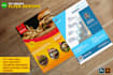 design flyer, poster, leaflet and social media post
