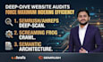 do advanced site audit with semrush, ahrefs and screaming frog