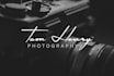 design calligraphy logo for photographers