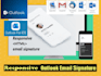 build a clean HTML email signature for outlook and office 365
