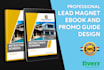 create professional PDF lead magnet design