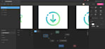 animate your icon using rive app