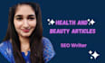 write SEO articles on health and beauty