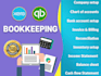 do bookkeeping in xero, quickbooks online