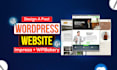 design a fast wordpress website with impreza theme and wpbakery