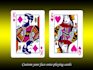 custom your face onto playing cards