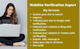 verify your website and submit sitemap to google search console bing and yandex