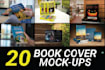 create amazing 3d book cover mockups