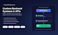 build custom backend systems and API integrations