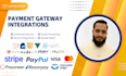 do payment gateway integration stripe, paypal in laravel PHP