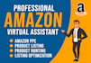 be expert amazon fba ppc virtual assistant, amazon ppc campaigns
