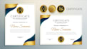 professional certificate design, diploma certificate, award certificate