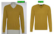 do clothing image editing, flat lay, ghost mannequin, neck joint