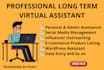be your professional virtual assistant and helping hand