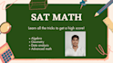 tutor you for the digital sat math part, score 700plus