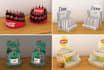 design product display counter top, posm items, retail display