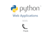 develop web application in python flask
