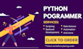 do python automation web scraping django flask API development