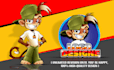 design animal mascot and cartoon character