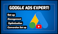 setup google ppc and display adwords ads campaign