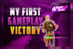 design a youtube gaming thumbnail