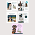 design instagram posts, instagram carousel, canva templates, and pdfs