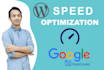 do  website speed up and develop load time