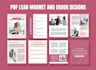 design your pdf lead magnet, ebook, workbook and other pdfs