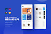 design clean UI UX  for your app or website