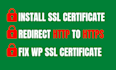 install SSL certificate, fix SSL certificate errors, fix connection not secure