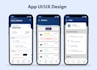 design modern mobile and web app UI UX in figma