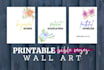 create custom printable bible verses wall art