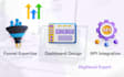 expertly craft gohighlevel funnels, dashboards, and custom code
