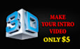 create animated logo intro videos 4k