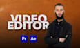 professionally edit your youtube video