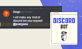 program a discord bot for you