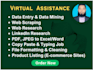 do data entry, mining, copy paste, web research