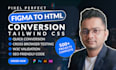 convert figma to tailwind CSS responsive webpage