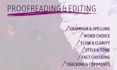 proofread and edit up to 1000 words of any text