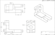 make 2d and 3d orthographic and isometric drawings in 24 hours
