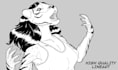 do lineart illustrations in high quality