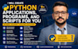 create python django applications, programs, and scripts for you