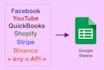 connect any API to google sheets