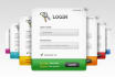 design your magento login page