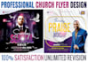 design exceptional church flyer or event flyer