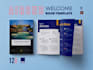 provide 12 page airbnb welcome book template